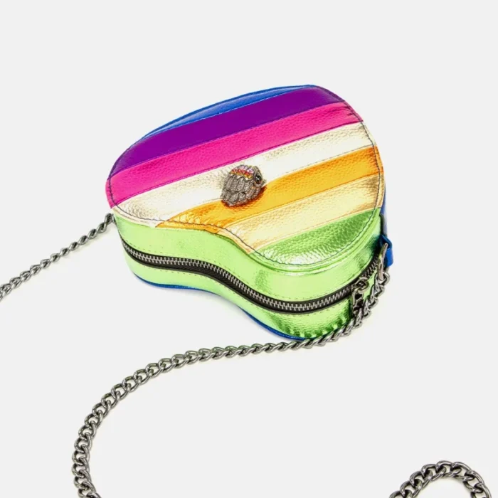 kf S1b98972b93334ab4b9d3e850ba563f19Q KURT GEIGER LONDON Eagle Head Shoulder Bag Contrast Rainbow Splice Crossbody Bag New Brand Designer Handbag