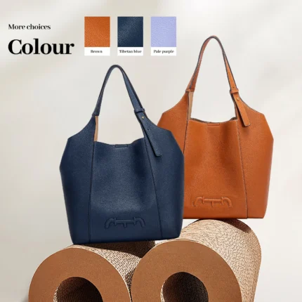 Aurstyle Retro Fashion Women's New Solid Color Shoulder Bag